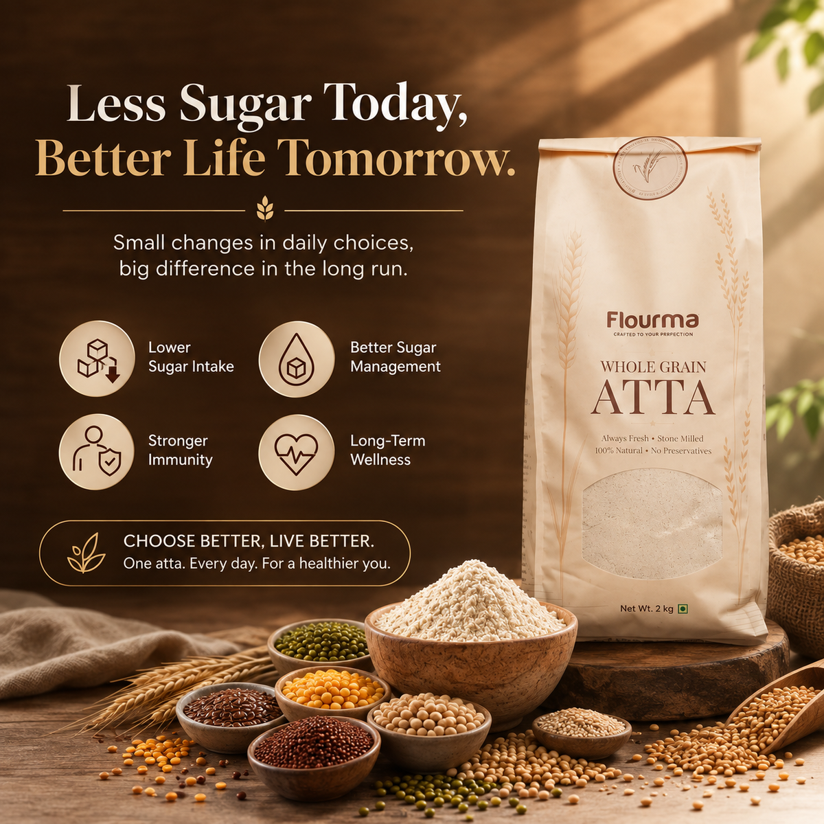 Diabetes Friendly - Low GI Atta