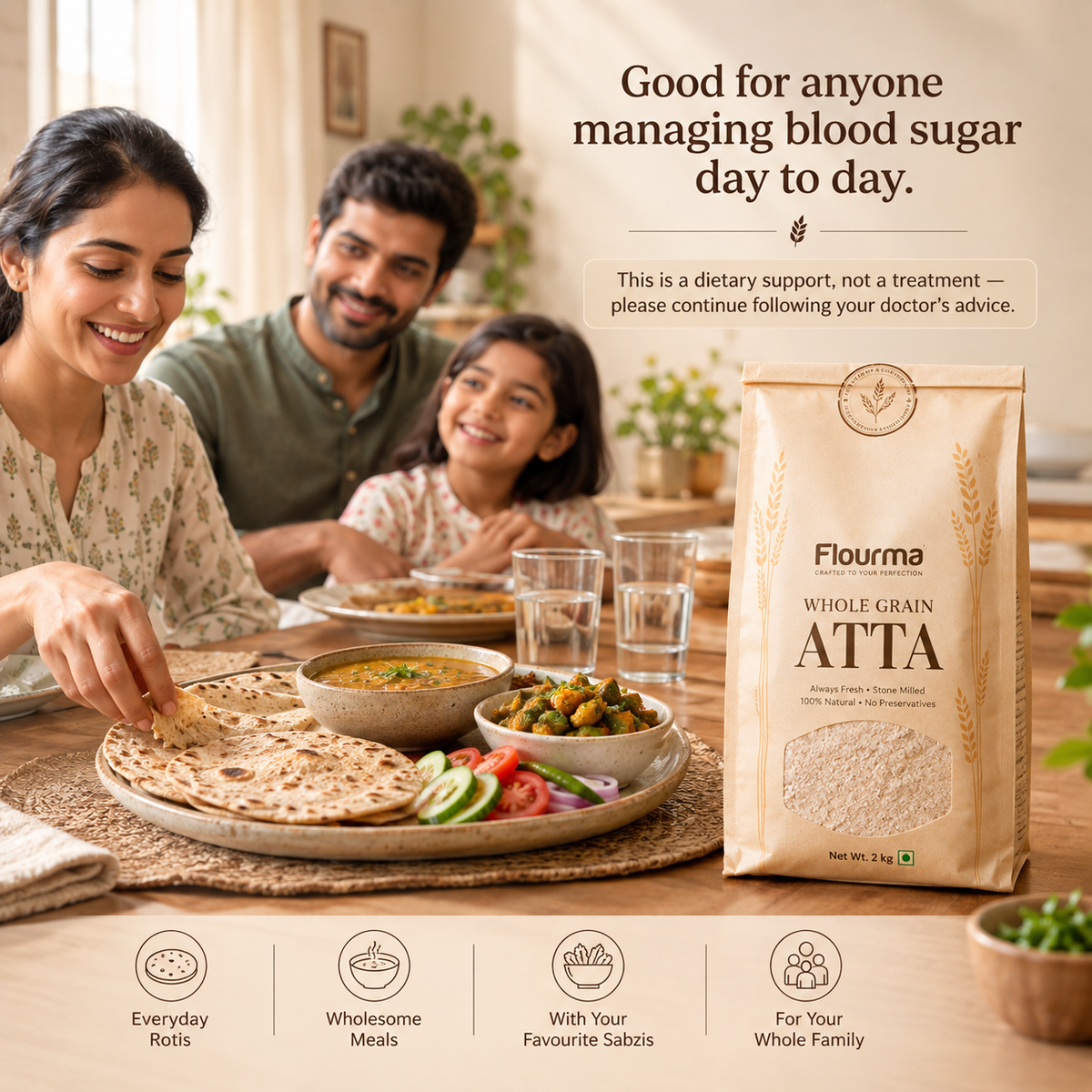 Diabetes Friendly - Low GI Atta
