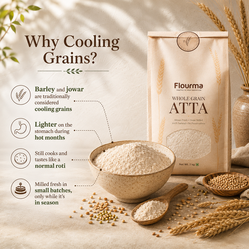Cooling Grains Atta