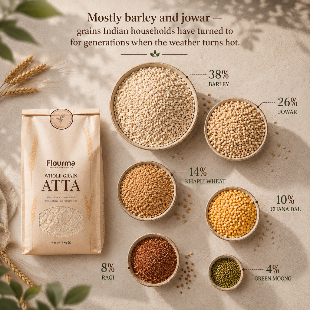 Cooling Grains Atta