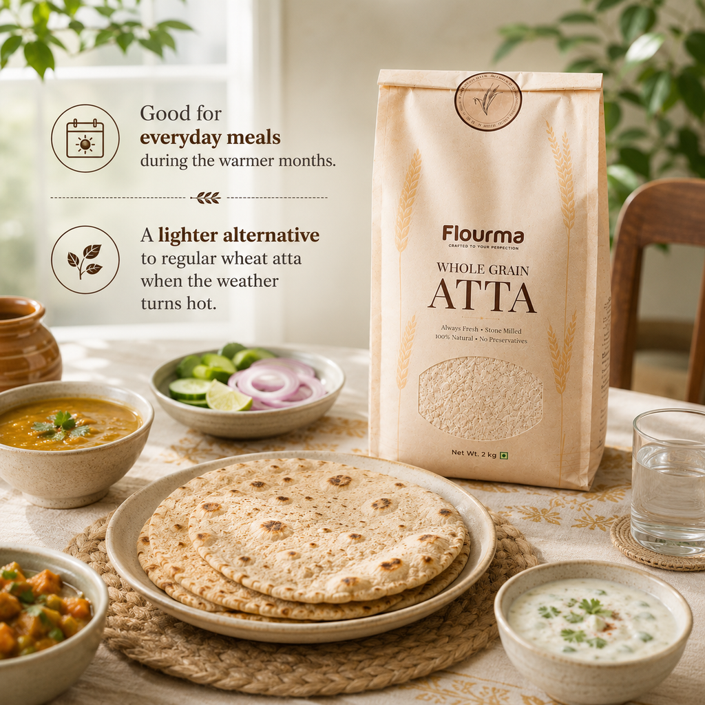 Cooling Grains Atta